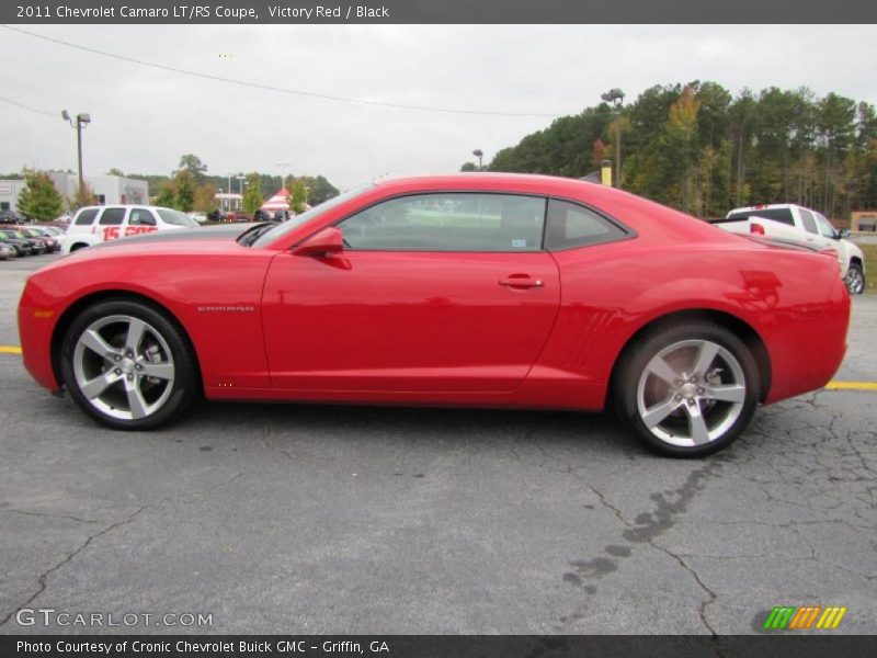 Victory Red / Black 2011 Chevrolet Camaro LT/RS Coupe