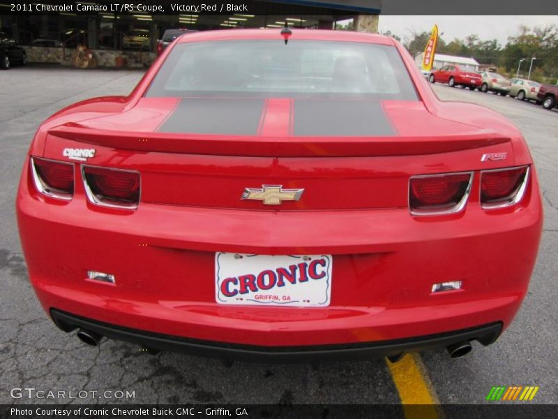Victory Red / Black 2011 Chevrolet Camaro LT/RS Coupe