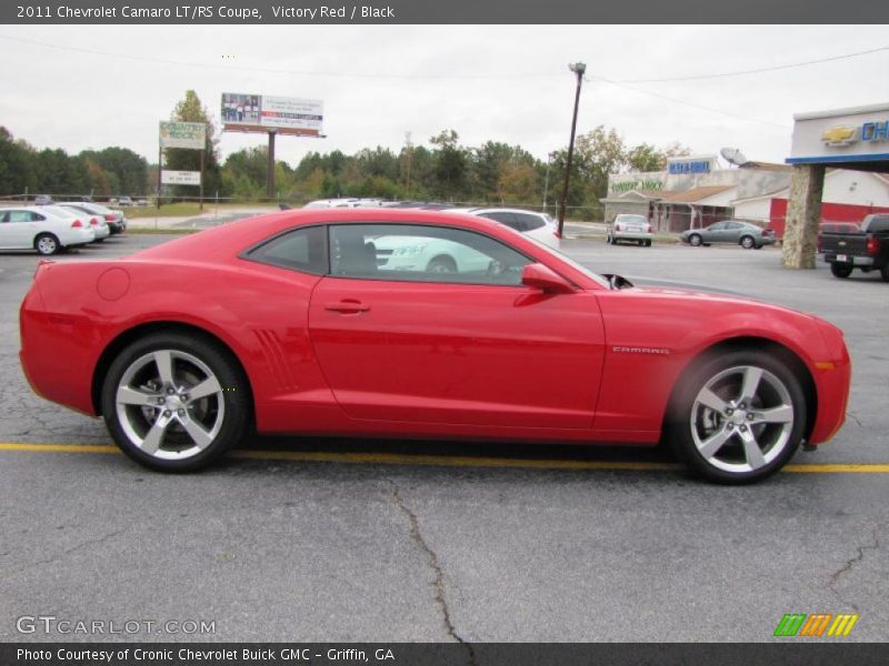 Victory Red / Black 2011 Chevrolet Camaro LT/RS Coupe
