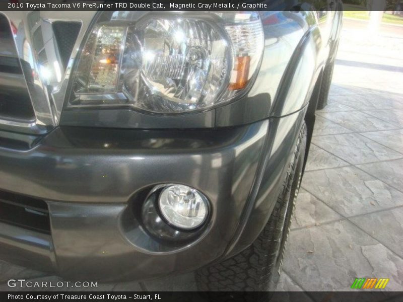 Magnetic Gray Metallic / Graphite 2010 Toyota Tacoma V6 PreRunner TRD Double Cab