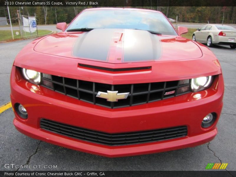 Victory Red / Black 2010 Chevrolet Camaro SS Coupe