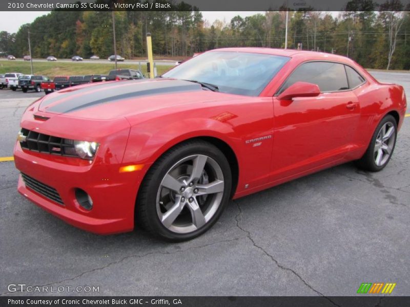 Victory Red / Black 2010 Chevrolet Camaro SS Coupe