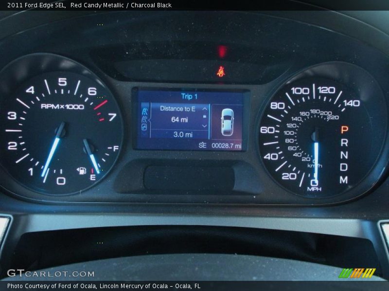  2011 Edge SEL SEL Gauges
