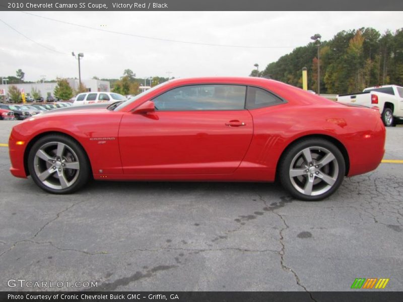 Victory Red / Black 2010 Chevrolet Camaro SS Coupe