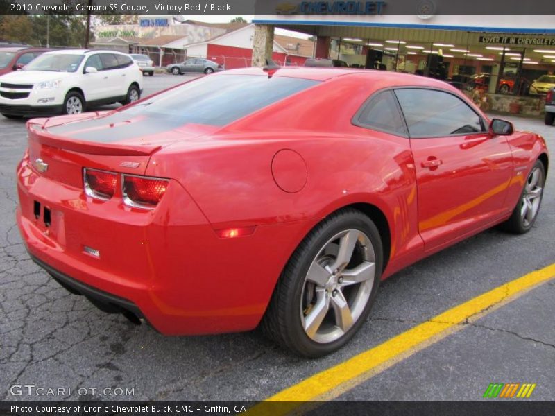Victory Red / Black 2010 Chevrolet Camaro SS Coupe