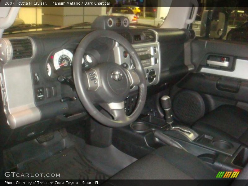 Titanium Metallic / Dark Charcoal 2007 Toyota FJ Cruiser