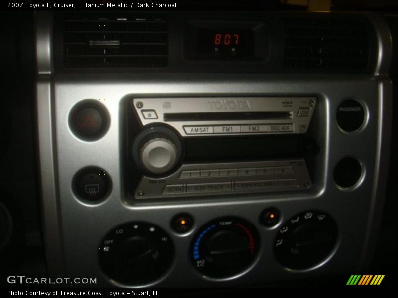 Titanium Metallic / Dark Charcoal 2007 Toyota FJ Cruiser