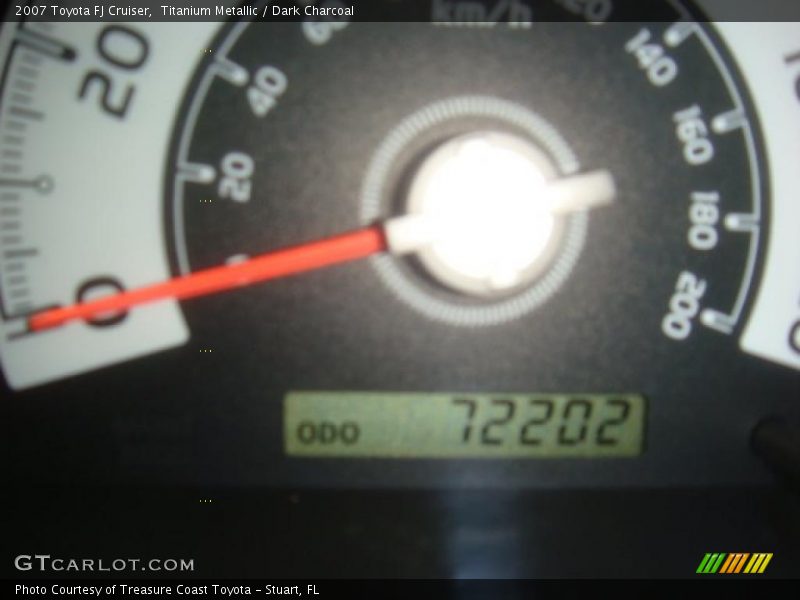 Titanium Metallic / Dark Charcoal 2007 Toyota FJ Cruiser