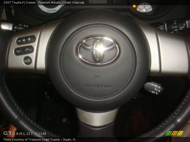 Titanium Metallic / Dark Charcoal 2007 Toyota FJ Cruiser