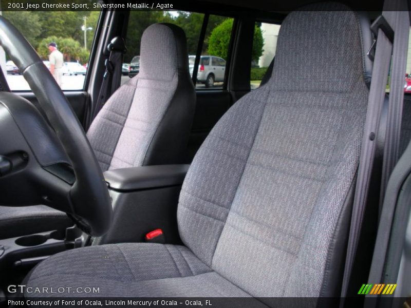  2001 Cherokee Sport Agate Interior