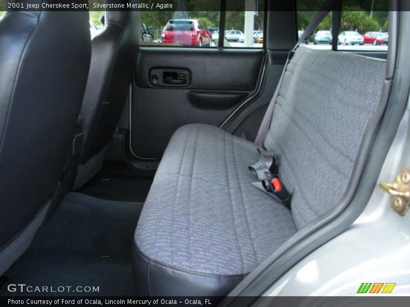  2001 Cherokee Sport Agate Interior