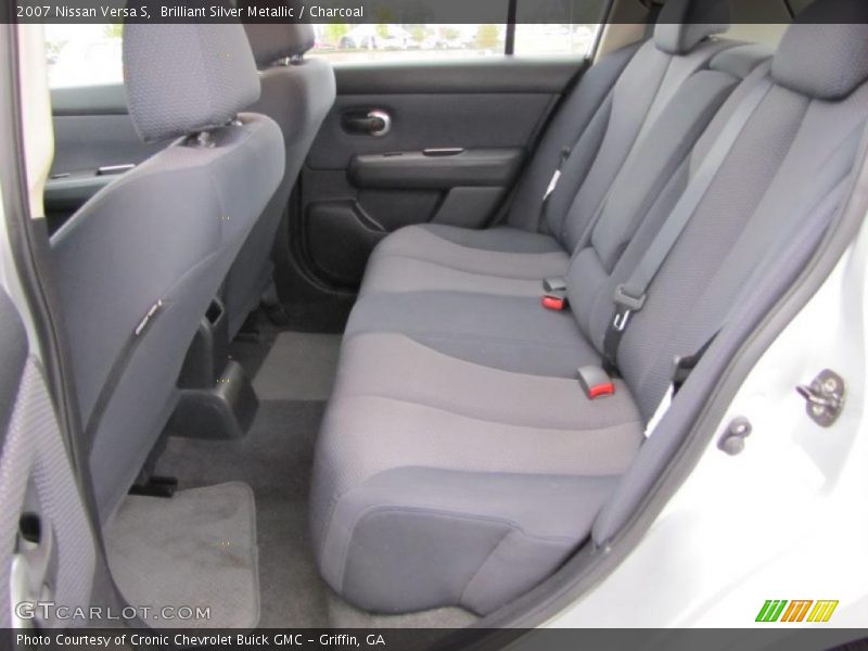 Brilliant Silver Metallic / Charcoal 2007 Nissan Versa S