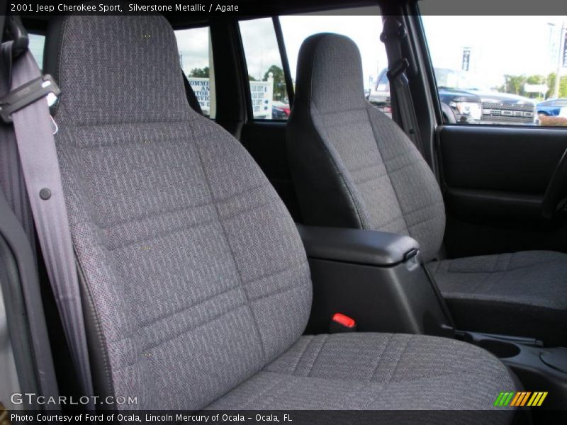  2001 Cherokee Sport Agate Interior