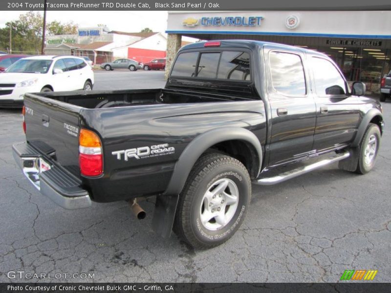 Black Sand Pearl / Oak 2004 Toyota Tacoma PreRunner TRD Double Cab