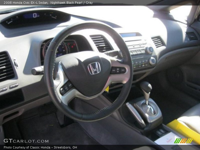 Dashboard of 2008 Civic EX-L Sedan