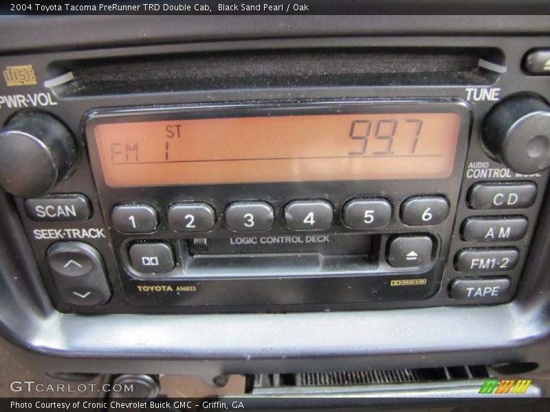 Black Sand Pearl / Oak 2004 Toyota Tacoma PreRunner TRD Double Cab
