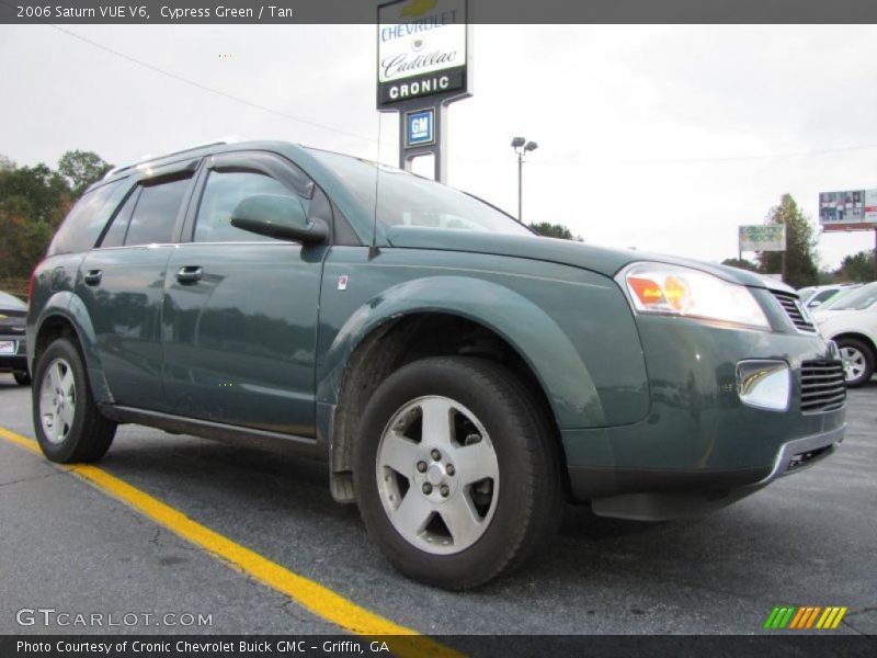 Cypress Green / Tan 2006 Saturn VUE V6