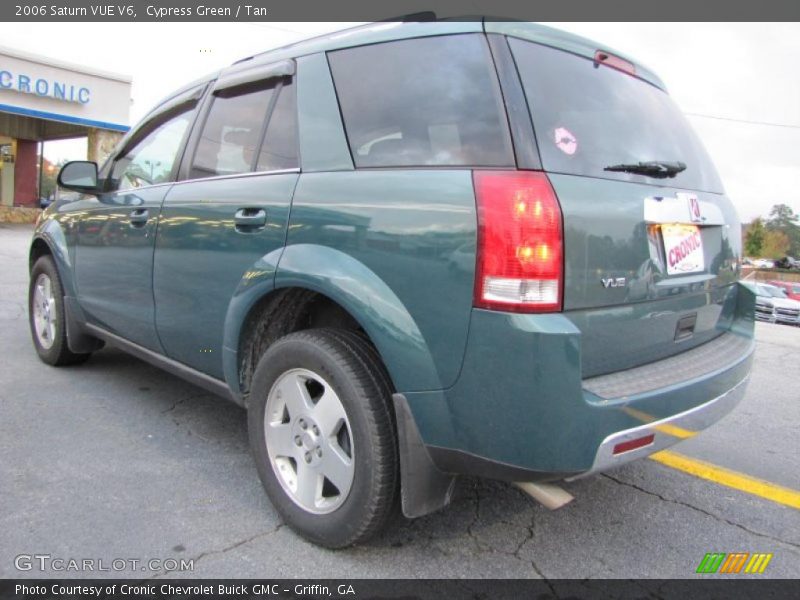 Cypress Green / Tan 2006 Saturn VUE V6