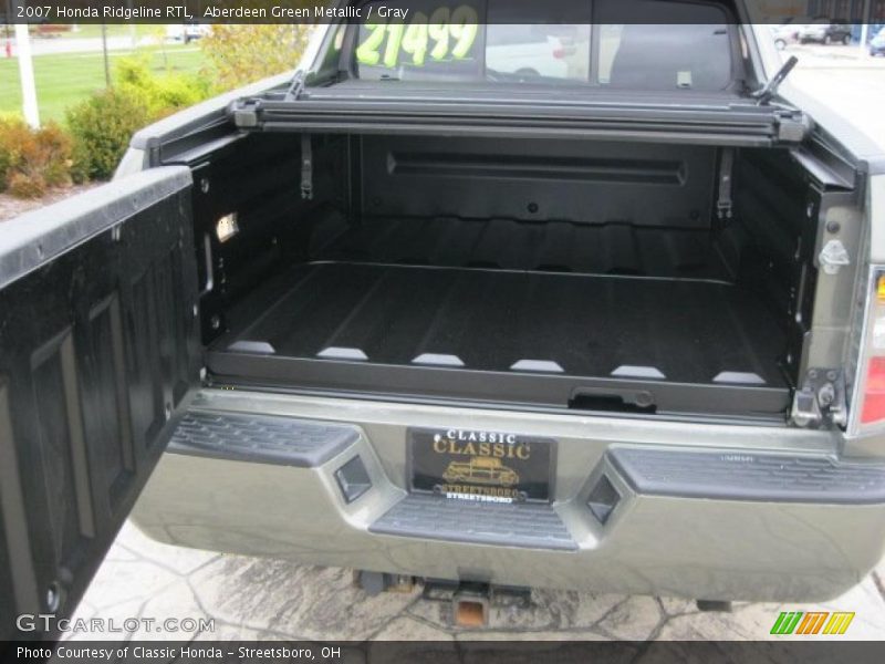 Aberdeen Green Metallic / Gray 2007 Honda Ridgeline RTL