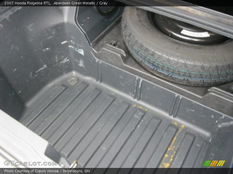 Aberdeen Green Metallic / Gray 2007 Honda Ridgeline RTL