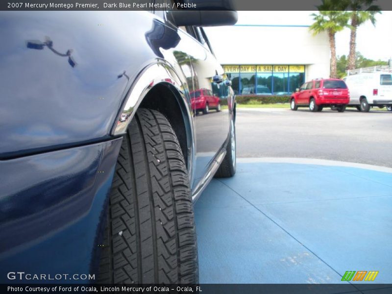 Dark Blue Pearl Metallic / Pebble 2007 Mercury Montego Premier