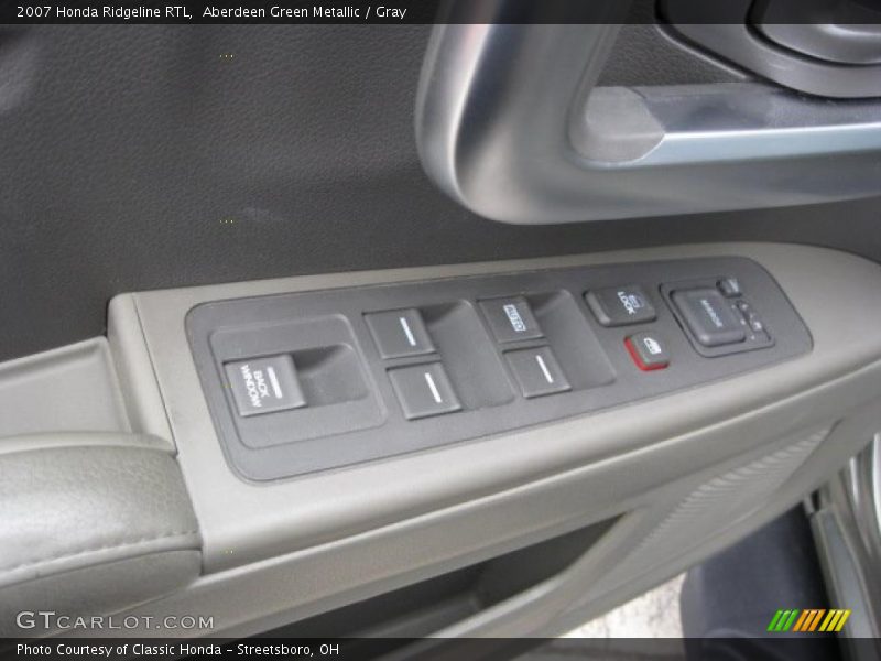 Aberdeen Green Metallic / Gray 2007 Honda Ridgeline RTL