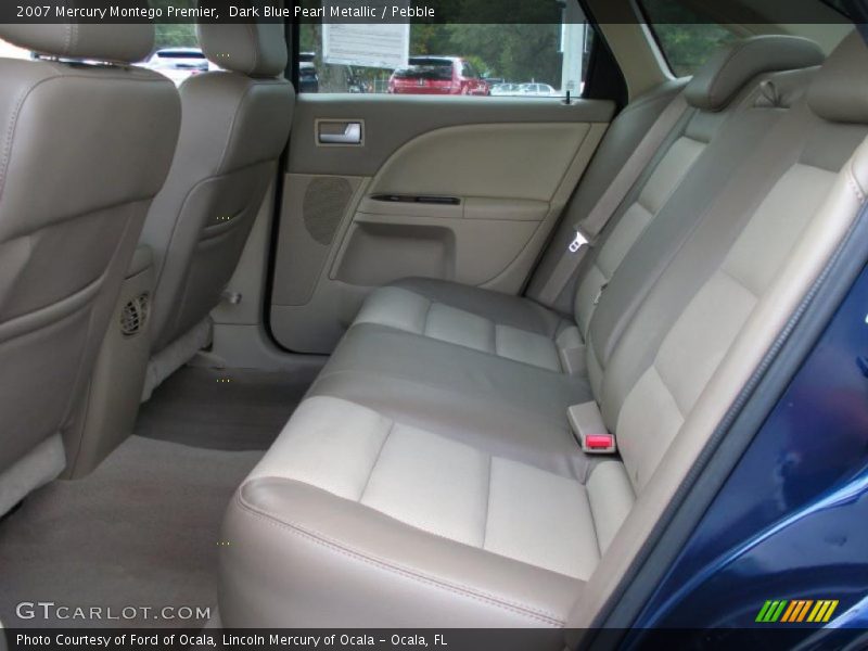 Dark Blue Pearl Metallic / Pebble 2007 Mercury Montego Premier