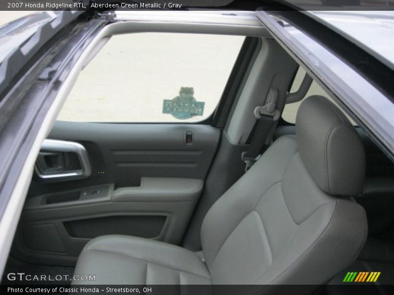 Aberdeen Green Metallic / Gray 2007 Honda Ridgeline RTL