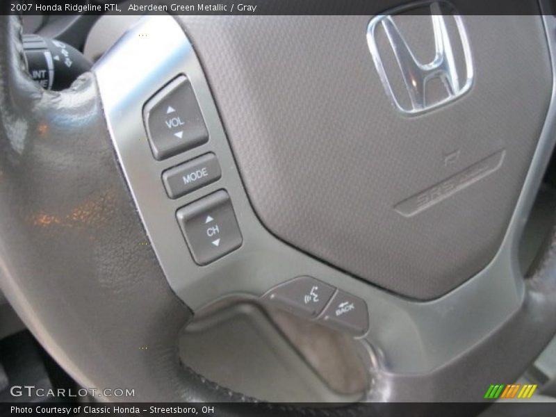 Aberdeen Green Metallic / Gray 2007 Honda Ridgeline RTL