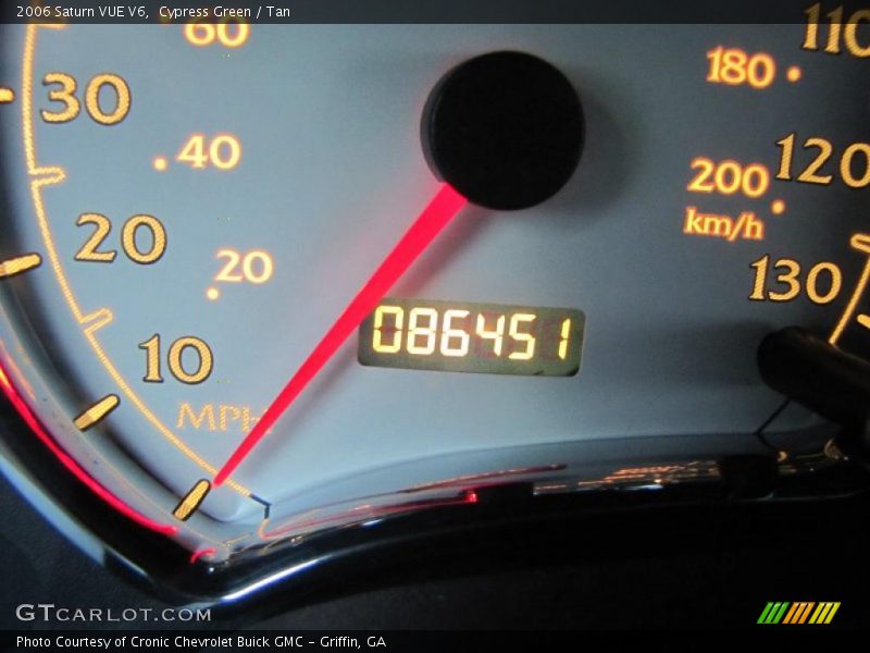 Cypress Green / Tan 2006 Saturn VUE V6