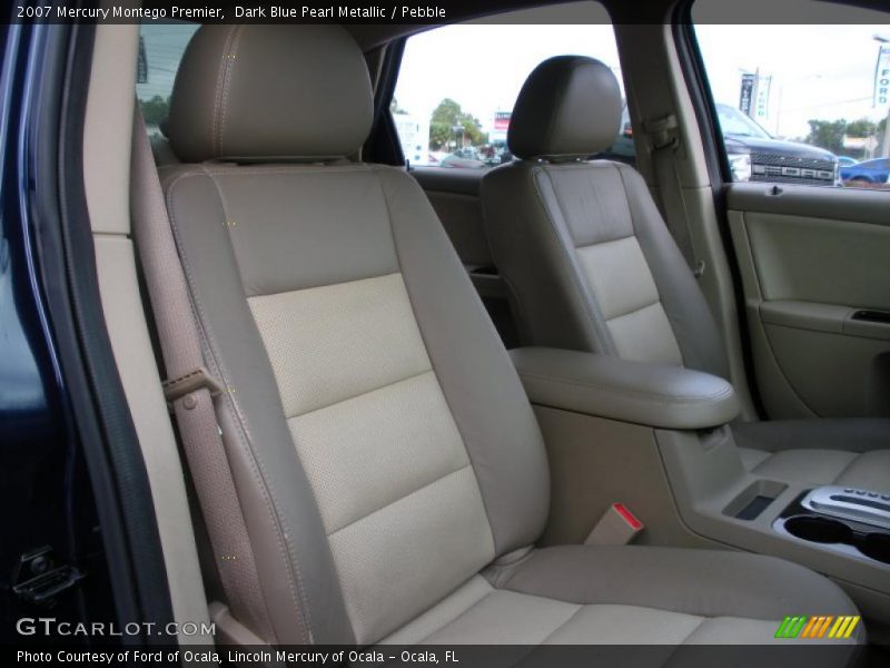Dark Blue Pearl Metallic / Pebble 2007 Mercury Montego Premier