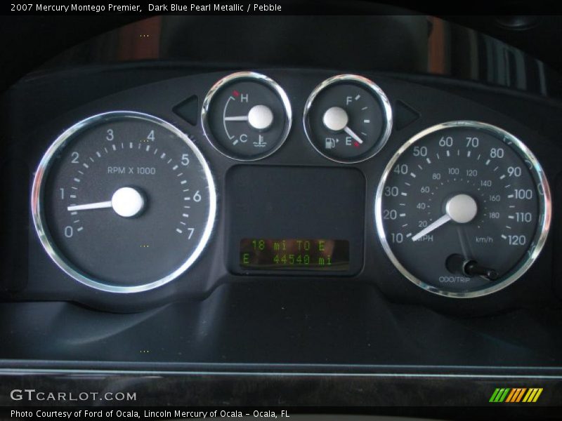  2007 Montego Premier Premier Gauges
