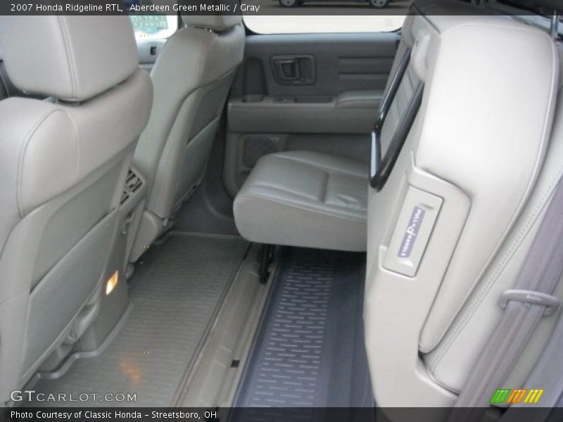Aberdeen Green Metallic / Gray 2007 Honda Ridgeline RTL