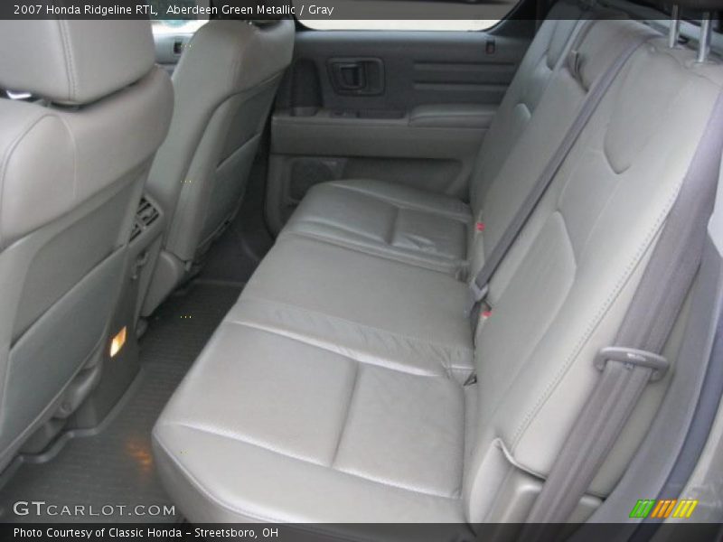 Aberdeen Green Metallic / Gray 2007 Honda Ridgeline RTL