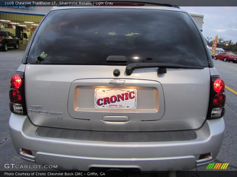 Silverstone Metallic / Light Gray 2008 Chevrolet TrailBlazer LT