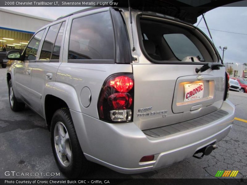 Silverstone Metallic / Light Gray 2008 Chevrolet TrailBlazer LT