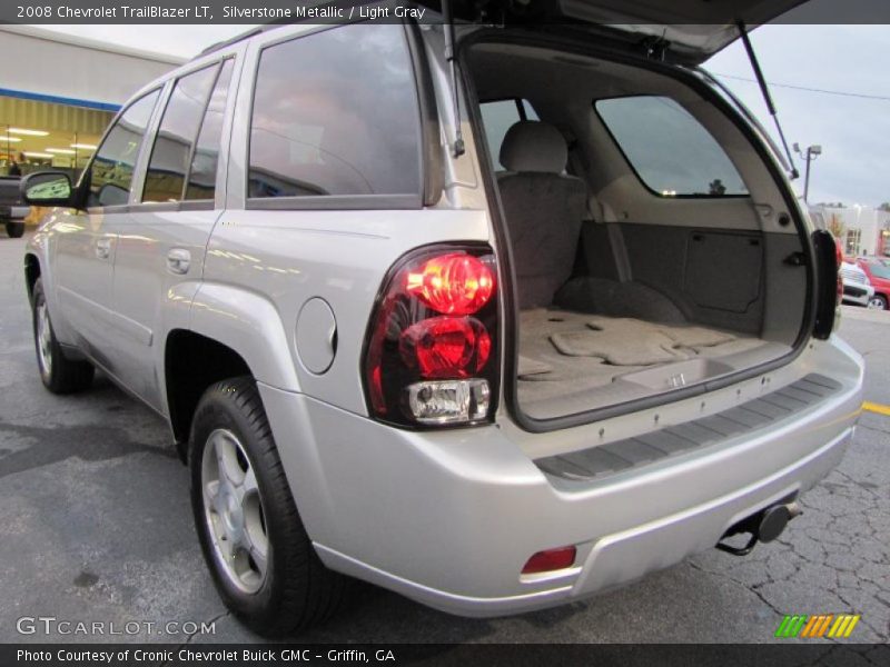 Silverstone Metallic / Light Gray 2008 Chevrolet TrailBlazer LT