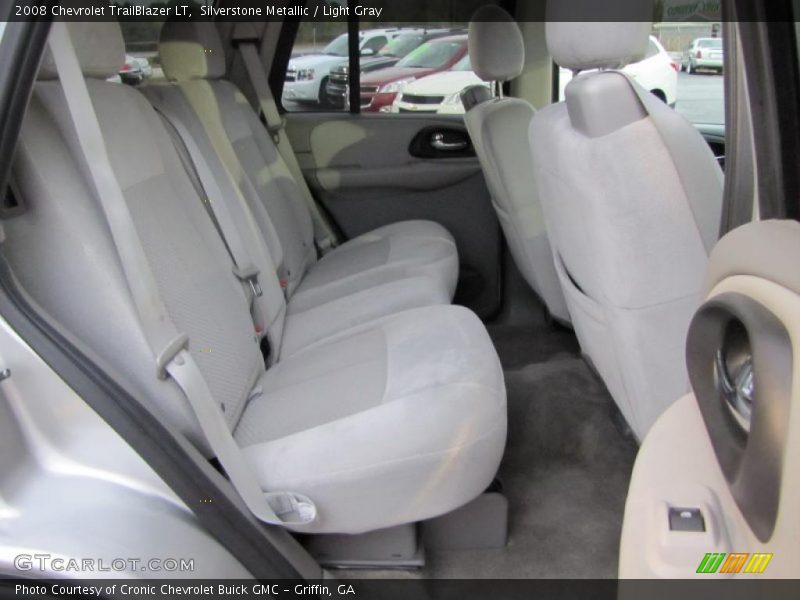Silverstone Metallic / Light Gray 2008 Chevrolet TrailBlazer LT