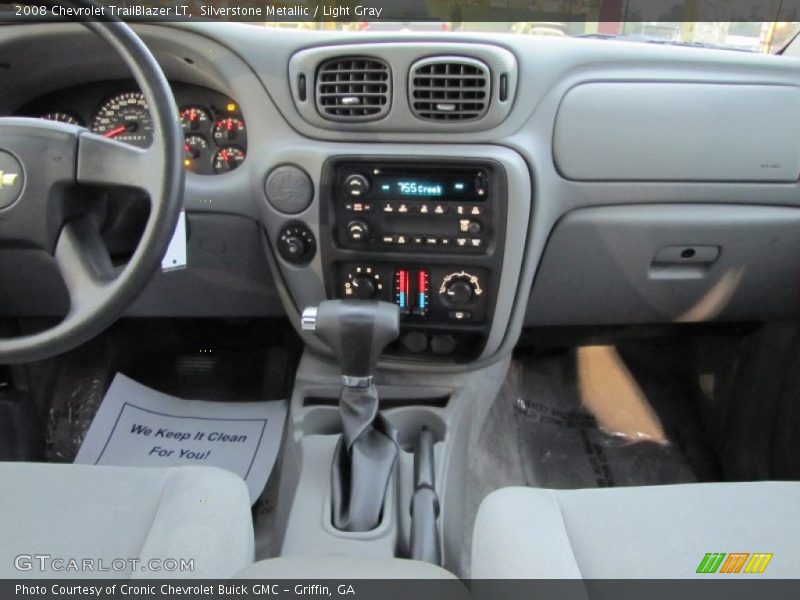 Silverstone Metallic / Light Gray 2008 Chevrolet TrailBlazer LT