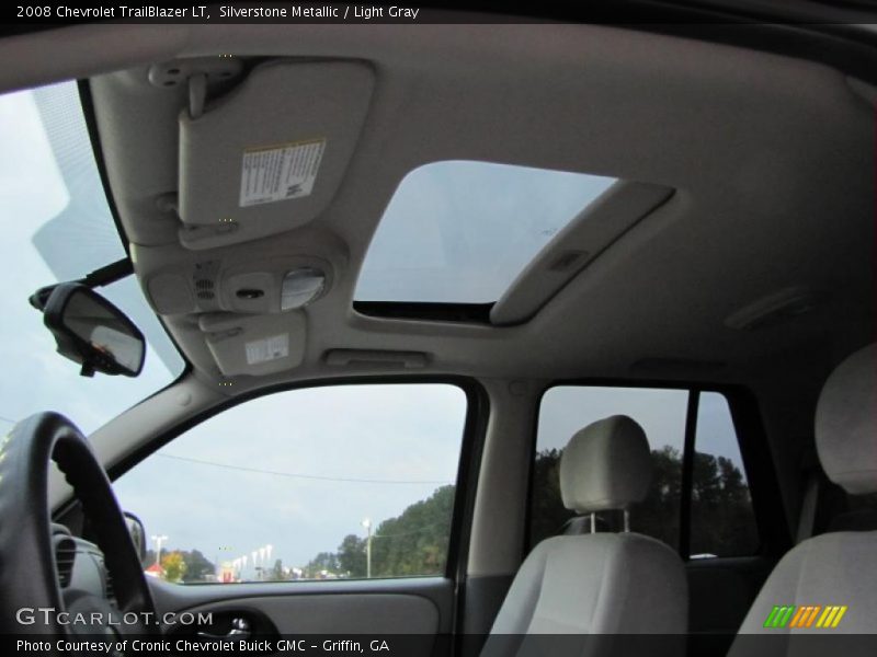 Silverstone Metallic / Light Gray 2008 Chevrolet TrailBlazer LT