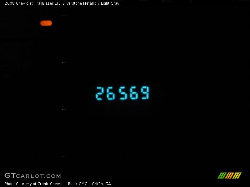 Silverstone Metallic / Light Gray 2008 Chevrolet TrailBlazer LT