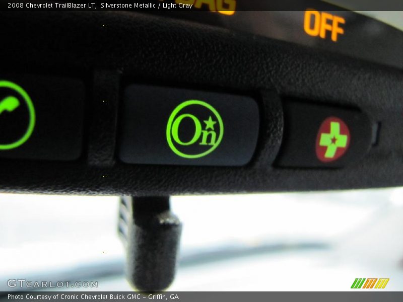 Silverstone Metallic / Light Gray 2008 Chevrolet TrailBlazer LT