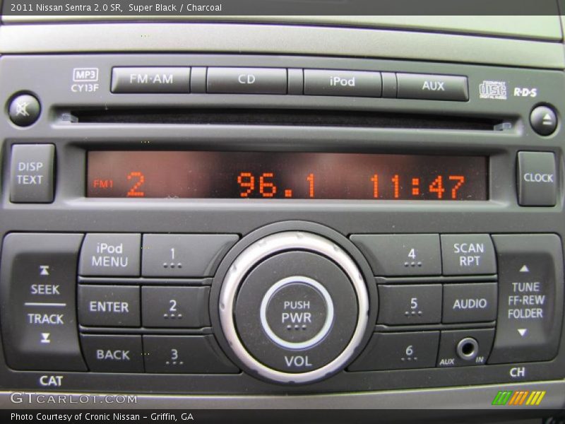 Super Black / Charcoal 2011 Nissan Sentra 2.0 SR