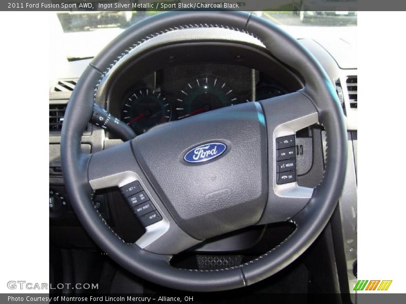  2011 Fusion Sport AWD Steering Wheel