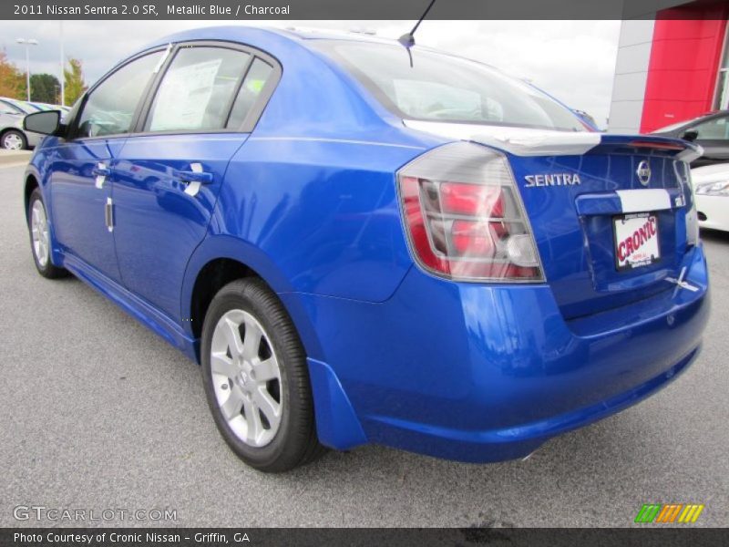 Metallic Blue / Charcoal 2011 Nissan Sentra 2.0 SR
