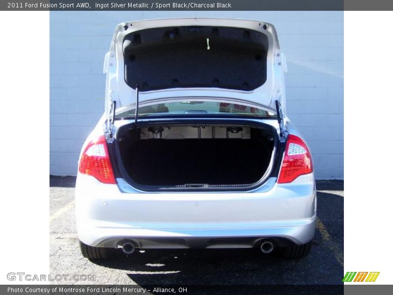Ingot Silver Metallic / Sport Black/Charcoal Black 2011 Ford Fusion Sport AWD