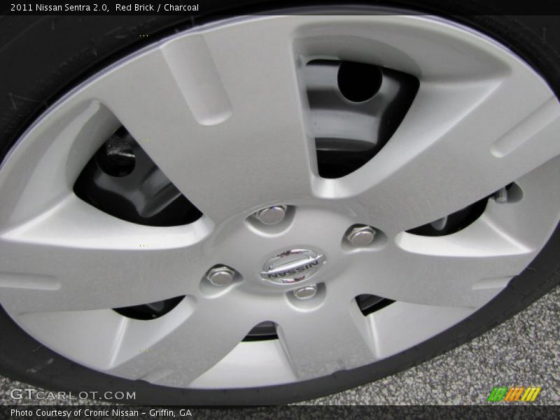 Red Brick / Charcoal 2011 Nissan Sentra 2.0