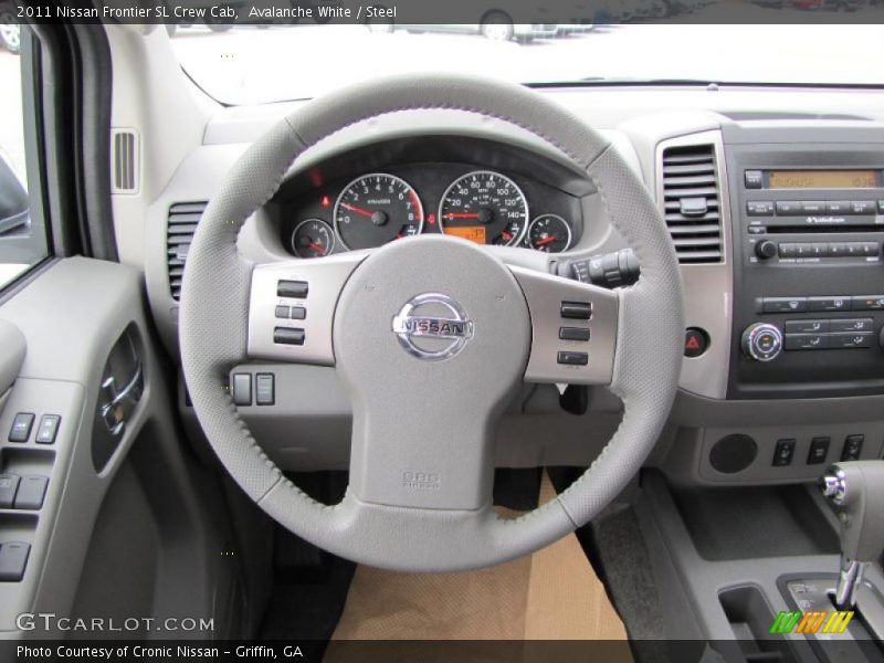  2011 Frontier SL Crew Cab Steering Wheel