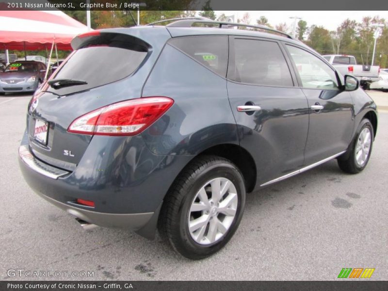 Graphite Blue / Beige 2011 Nissan Murano SL