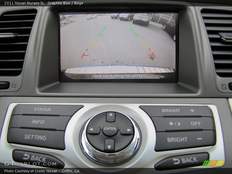 Navigation of 2011 Murano SL